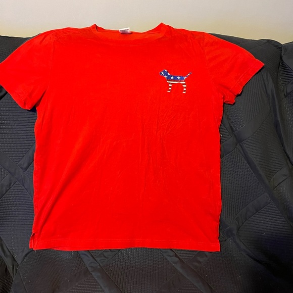 EUC PINK PATRIOTIC VS TSHIRT SIZE LARGE - Picture 3 of 5